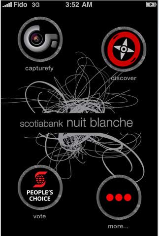 Night Navigator Scotiabank Nuit Blanche by Simply Good Technologies Inc.